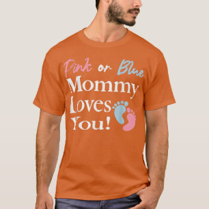 Camiseta Gender reveal mommy mom 438