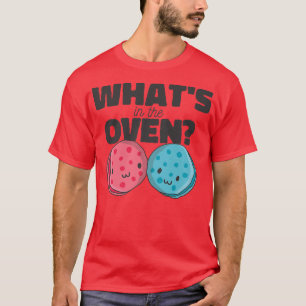 Camiseta Gender Reveal s Whats In The Oven for Men Women Ki