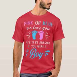 Camiseta Gender Reveal Team Boy 526