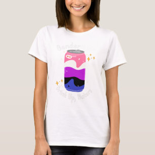 Camiseta Genderfluido: Beba Invedores