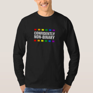 Camiseta Genderfluido Orgulho 2 De Lgbtq Não Binário De For