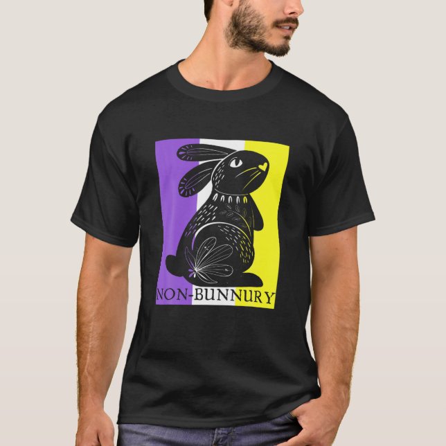 Camiseta Genderqueer - Não Binário (Frente)