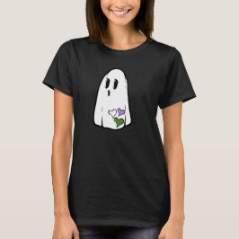 Camiseta Genderqueer Pride Ghost