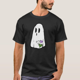 Camiseta Genderqueer Pride Ghost