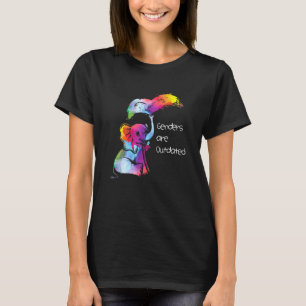 Camiseta Genders São Orgulho Comunitário Ultrapassado No Ar