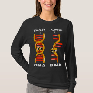 Camiseta Gene da Ciência da Cadeia de DNA RNA Solteiro