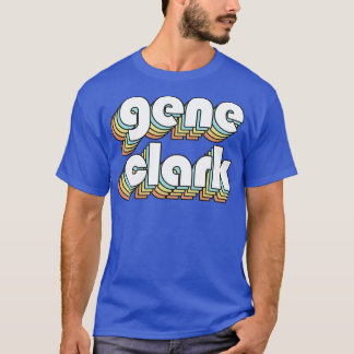 Camiseta Gene Retro Arco Tipografia Estilo Desvanecido