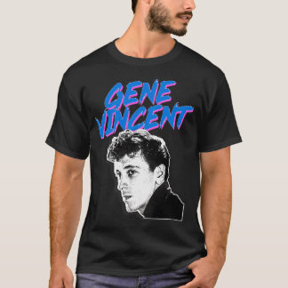 Camiseta Gene Vincent Retro Graphic Design