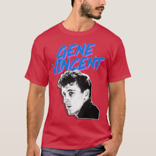 Camiseta Gene Vincent Retro Graphic Design