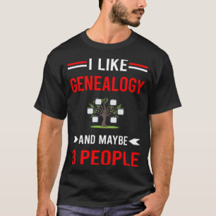 Camiseta Genealogia das Pessoas Vermelhas 3