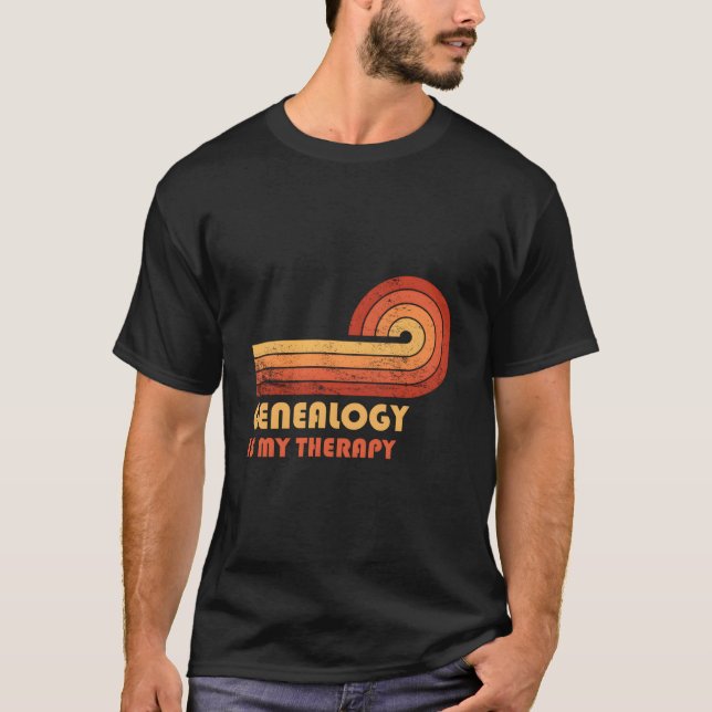 Camiseta Genealogia É Minha Terapia (Frente)