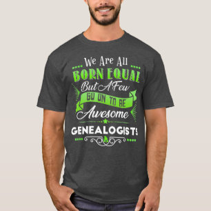 Camiseta Genealogia Engraçada Família Genealogista da Pia