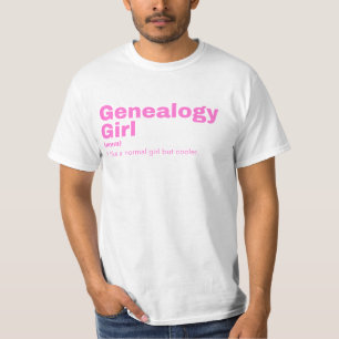 Camiseta Genealogia - Genealogia