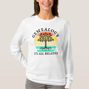 Camiseta Genealogia - Tudo é Relativo