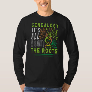 Camiseta Genealogista do Historiador da Família em Árvore F