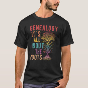 Camiseta Genealogista do Historiador da Família em Árvore F