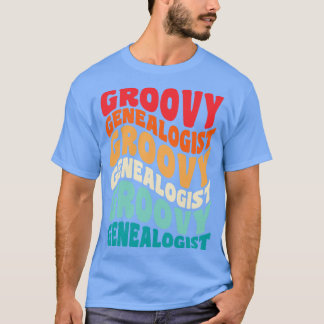 Camiseta Genealogista Vintage Retro 60s 70s 80s Vibes