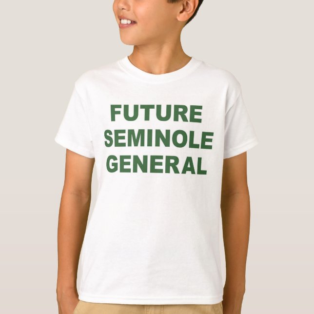 Camiseta General futuro do Seminole (Frente)