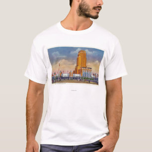 Camiseta General Motors exibe, a feira 1934 de mundo