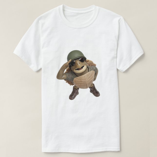 Camiseta General Torin a Tartaruga (Frente do Design)