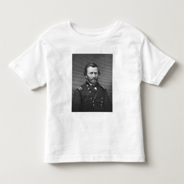 Camiseta General Ulysses Simpson Grant, gravado após uma (Frente)