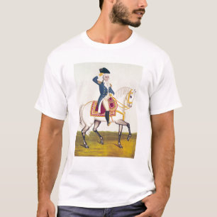 Camiseta General Washington em um carregador branco, c.1835