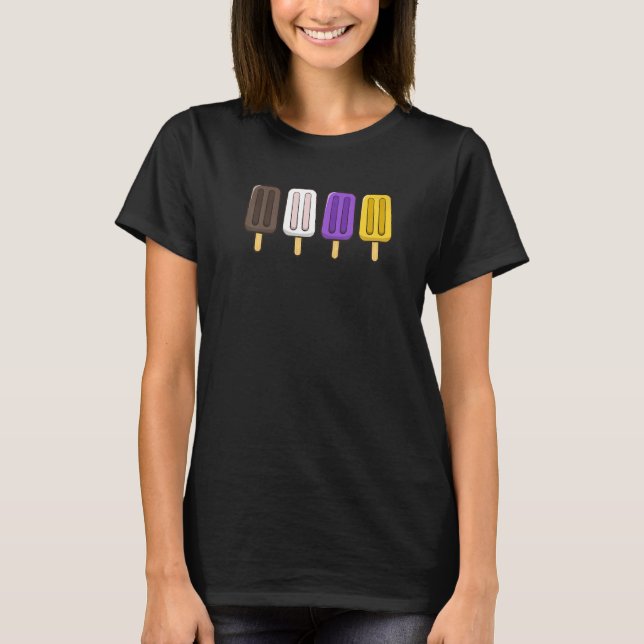 Camiseta Gênero Cápsulas Não Binárias 4 De Julho (Frente)