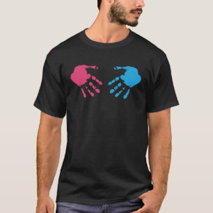 Camiseta Gênero chá de fraldas Revela Ideias para Mãe Grávi