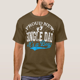 Camiseta Gênero em dificuldades Revela um Pai novo e orgulh