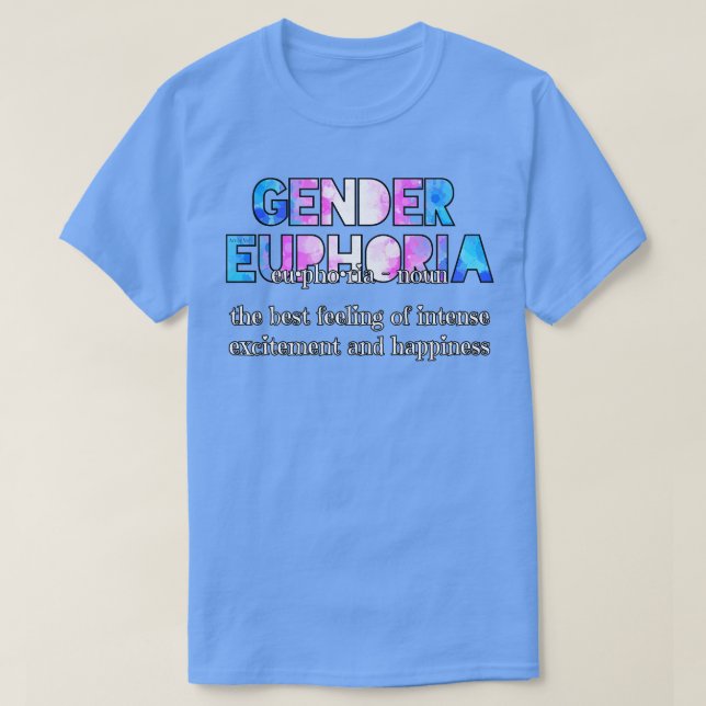 Camiseta Gênero Euphoria (Frente do Design)