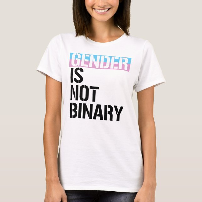 Camiseta Gênero não é Binário (Frente)