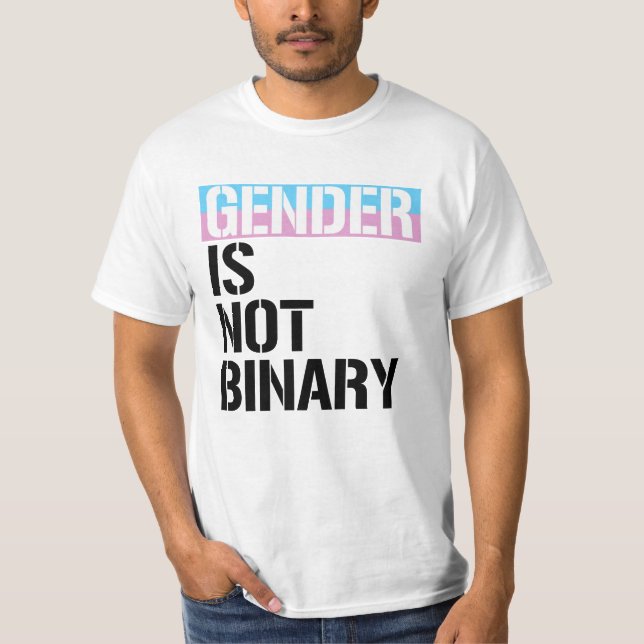 Camiseta Gênero não é Binário (Frente)