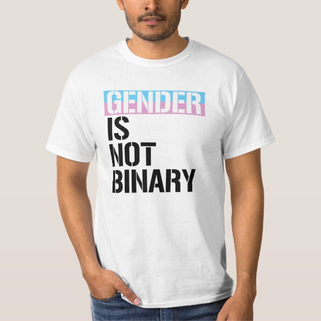 Camiseta Gênero não é Binário (Frente)