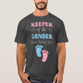 Camiseta Gênero Reveal Guardião Do Gênero Gran Te Ama