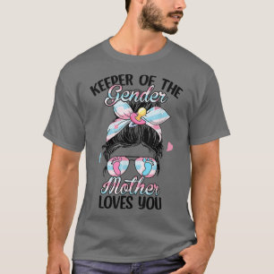 Camiseta Gênero Reveal Guardião Do Gênero Que A Mãe Te Ama