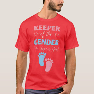 Camiseta Gênero Reveal Guardião Do Gênero Que Tutu Te Ama