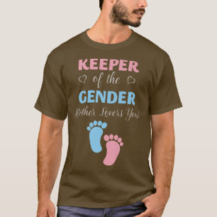 Camiseta Gênero Reveal Guardião Do Irmão Do Gênero Ama Y