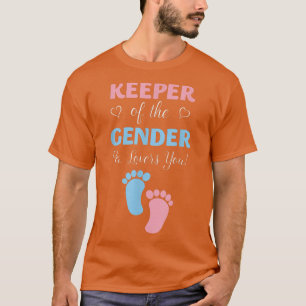 Camiseta Gênero Reveal Keeper Do Gênero Que Pa Te Ama