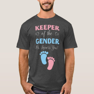 Camiseta Gênero Reveal Keeper Do Gênero Que Pa Te Ama