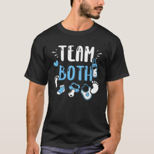 Camiseta Gênero Reveal Team Ambos Baby Boy Sayings