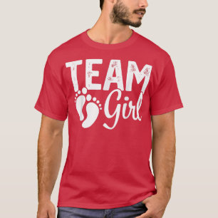Camiseta Gênero Reveal Team Girl Rosa 541