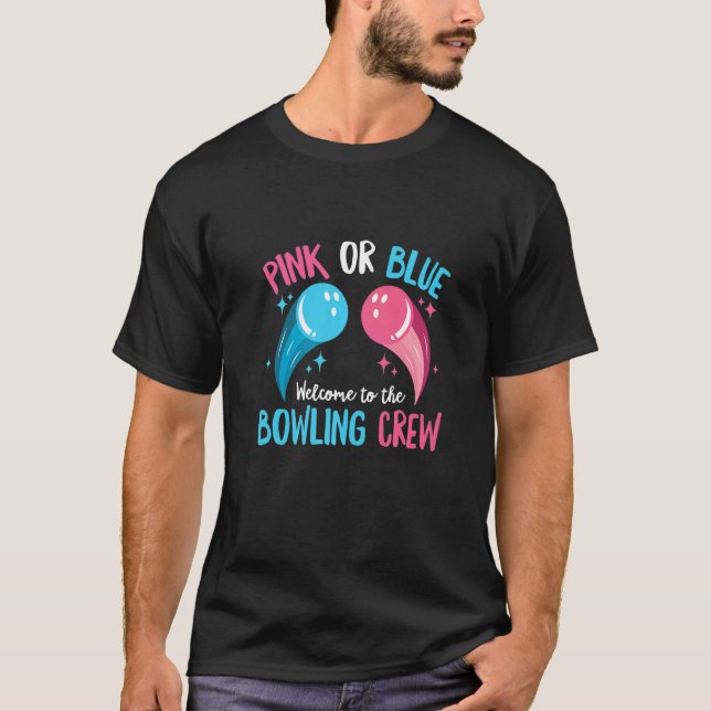 Camiseta Gênero Revela Boliches Para Uma Boliche (Frente)