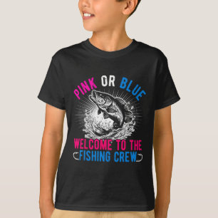 Camiseta Gênero Revela Cor-De-Rosa Ou Azul Bem-Vindo À Pesc