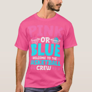 Camiseta Gênero Revela Cor-De-Rosa Ou Azul Bem-Vindo Ao Bas