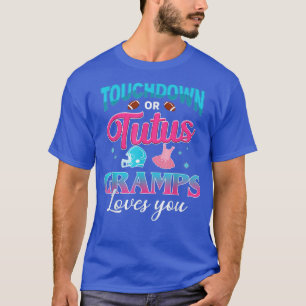 Camiseta Gênero Revela Touchdown Ou Tutus Gramps Correspond