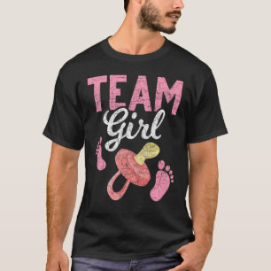 Camiseta Gênero Revelar Equipe do Partido Rapariga Futuro G