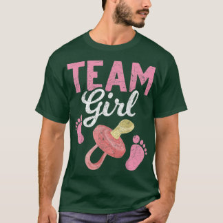 Camiseta Gênero Revelar Equipe do Partido Rapariga Futuro G