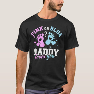Camiseta Gênero Revelar Pai Clássico