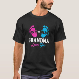 Camiseta Gênero Revele Chá de fraldas da vovó Nana