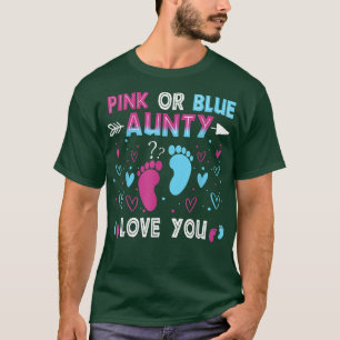Camiseta Gênero Revelem Tia Engraçada Te Ama Famosa